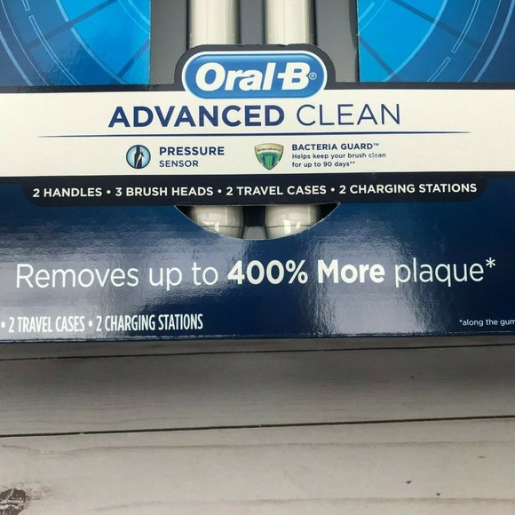 Oral-B Advanced Clean Electric Toothbrushes (2) - Picture 5 of 7